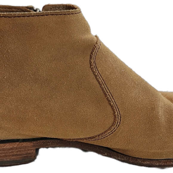 Blackstone DL55 Lion Tan Genuine Suede Booties - Picture 8 of 8